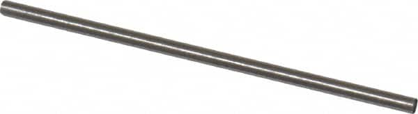 Made in USA - 5/64" Diam x 2" OAL, Reamer Blank - Industrial Tool & Supply