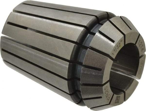 Parlec - 17/32" ER25 Collet - 1.338" OAL, 1.023" Overall Diam - Exact Industrial Supply