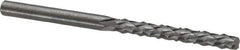 Accupro - 1/8" Diam, 1/2" LOC, Plain End, Solid Carbide Diamond Pattern Router Bit - Right Hand Cut, 1-1/2" OAL, 1/8" Shank Diam, Use on Fiberglass - Industrial Tool & Supply