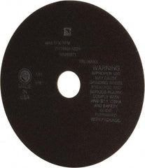 Tru-Maxx - 8" 46 Grit Aluminum Oxide Cutoff Wheel - 1/16" Thick, 1-1/4" Arbor, 4,536 Max RPM, Use with Stationary Tools - Industrial Tool & Supply