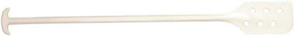 Remco - White Polypropylene Mixing Paddle with Holes - 52" Overall Length - Industrial Tool & Supply