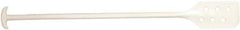 Remco - White Polypropylene Mixing Paddle with Holes - 52" Overall Length - Industrial Tool & Supply