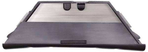 Clauss - 50 Piece Titanium Bonded Stainless Steel Utility Knife Blade - 2-3/4" OAL - Industrial Tool & Supply