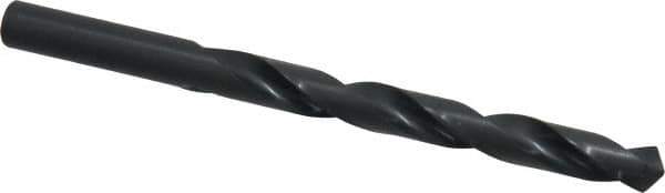 Hertel - 23/64" 118° High Speed Steel Jobber Drill - Oxide Finish, Right Hand Cut, Spiral Flute, Straight Shank, 4-7/8" OAL, Standard Point - Industrial Tool & Supply