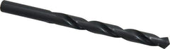 Hertel - 23/64" 118° High Speed Steel Jobber Drill - Oxide Finish, Right Hand Cut, Spiral Flute, Straight Shank, 4-7/8" OAL, Standard Point - Industrial Tool & Supply