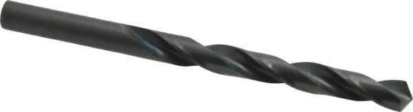 Hertel - Letter U 118° High Speed Steel Jobber Drill - Oxide Finish, Right Hand Cut, Spiral Flute, Straight Shank, 5" OAL, Standard Point - Industrial Tool & Supply