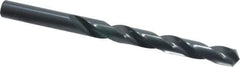 Hertel - Letter W 118° High Speed Steel Jobber Drill - Oxide Finish, Right Hand Cut, Spiral Flute, Straight Shank, 5-1/8" OAL, Standard Point - Industrial Tool & Supply