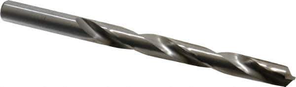CJT - 25/64" 118° Carbide-Tipped Jobber Drill - Bright Finish, Right Hand Cut, Spiral Flute, Straight Shank, 5-1/4" OAL, Standard Point - Industrial Tool & Supply