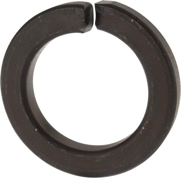 Value Collection - 1-3/4", 1.758" ID, 0.389" Thick Split Lock Washer - Grade 8 Spring Steel, Uncoated, 1.758" Min ID, 1.789" Max ID, 2.679" Max OD - Industrial Tool & Supply