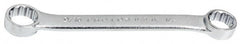 Proto - 7/16 x 1/2", 12 Point, Satin Finish, Double End, Box Wrench - Industrial Tool & Supply