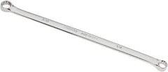 Proto - 1/4" x 5/16" 12 Point Spline Box Wrench - Double End, 8-5/8" OAL, Steel, Polished Finish - Industrial Tool & Supply