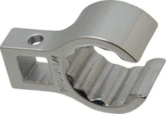 Proto - 3/4" 12 Point 3/8" Drive Chrome Flare Nut Crowfoot Wrench - 1-1/8" Head Diam x 23/32" Head Thickness, 1-1/2" OAL - Industrial Tool & Supply