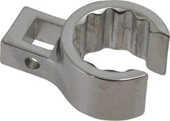 Proto - 13/16" 12 Point 3/8" Drive Chrome Flare Nut Crowfoot Wrench - 1-13/64" Head Diam x 23/32" Head Thickness, 1-1/2" OAL - Industrial Tool & Supply