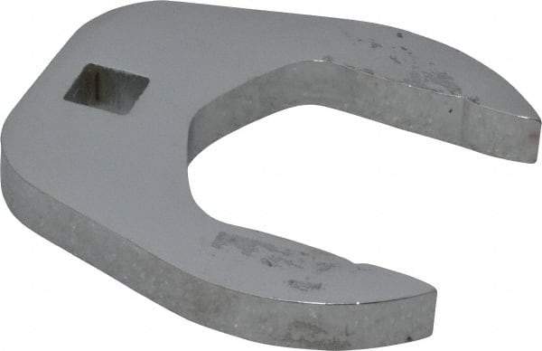 Proto - 1-5/8" 3/8" Drive Chrome Open End Crowfoot Wrench - 2.72" Head Diam x 0.38" Head Thickness - Industrial Tool & Supply