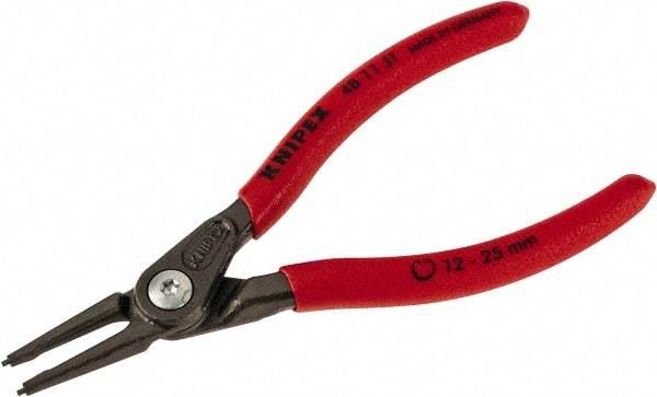 Rotor Clip - DHO Internal Retaining Ring Pliers - 5-1/2" OAL - Industrial Tool & Supply