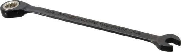 Proto - 9/32" 12 Point Combination Wrench - 15° Head Angle, 5-1/2" OAL, Steel, Black Chrome Finish - Industrial Tool & Supply