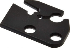 Seco - 0.118" Blade Width, 6.768" OAL, Single End Indexable Cut-Off Blade - 0.59" Max Depth of Cut, CFKN Blade, MDT Series - Industrial Tool & Supply