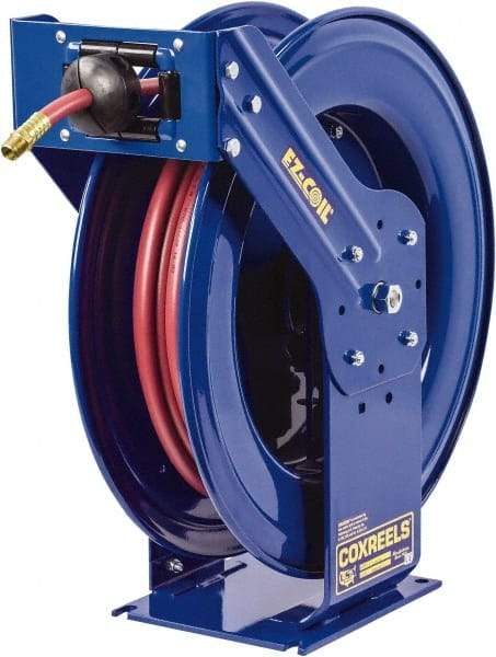 CoxReels - 75' Spring Retractable Hose Reel - 4,000 psi, Hose Included - Industrial Tool & Supply