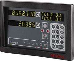 Newall - 2 Axes, Microsyn 2G & Spherosyn 2G Compatible DRO Counter - LED Display, Programmable Memory - Industrial Tool & Supply