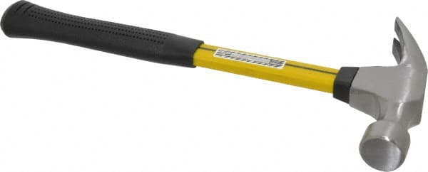 NUPLA - 1-1/4 Lb Head, Straight Rip Claw Ripping Hammer - Industrial Tool & Supply