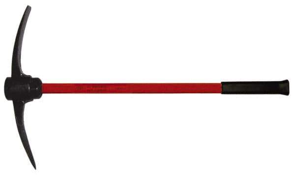 NUPLA - 5 Lb Head Railroad Pick - 36" OAL, Fiberglass - Industrial Tool & Supply