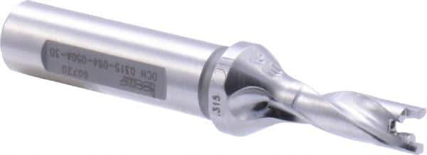 Iscar - 0.315" to 0.331" Diam, 3xD, 0.94" Max Depth, 1/2" Shank Diam, 3.32" OAL, Replaceable-Tip Drill - FCP, ICK, ICK-2M, ICM, ICP, iCP-2M Insert, 71322143 Toolholder, Series SumoCham - Industrial Tool & Supply