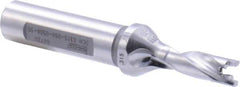 Iscar - 0.315" to 0.331" Diam, 3xD, 0.94" Max Depth, 1/2" Shank Diam, 3.32" OAL, Replaceable-Tip Drill - FCP, ICK, ICK-2M, ICM, ICP, iCP-2M Insert, 71322143 Toolholder, Series SumoCham - Industrial Tool & Supply