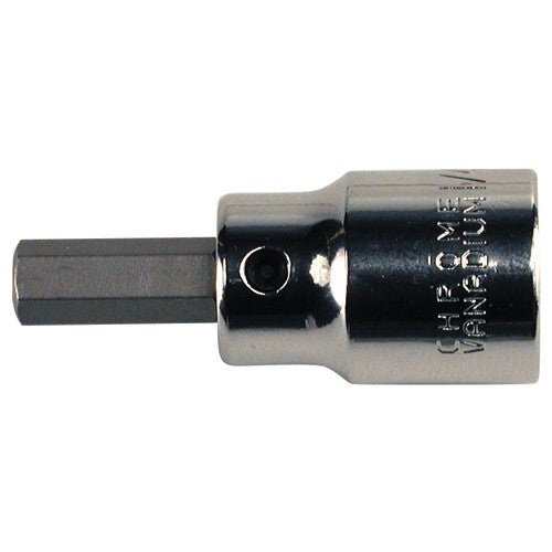 Hex Metric Bit Socket 3/8″ Square Drive with 1/4″ Replaceable Hex Bit 5 mm × 42 mm Overall Length - Industrial Tool & Supply