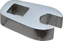 Proto - 10mm 3/8" Drive Chrome Crowfoot Wrench - 0.95" Head Diam x 1/4" Head Thickness, 1.17" OAL - Industrial Tool & Supply