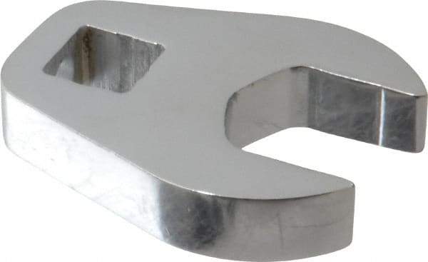 Proto - 16mm 3/8" Drive Chrome Crowfoot Wrench - 1-11/32" Head Diam x 1/4" Head Thickness, 1-21/32" OAL - Industrial Tool & Supply