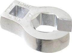 Proto - 5/8" 6 Point 3/8" Drive Chrome Flare Nut Crowfoot Wrench - 1-11/32" Head Diam x 1/4" Head Thickness, 1-3/4" OAL - Industrial Tool & Supply