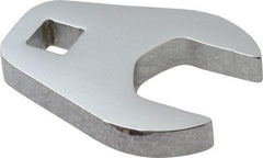 Proto - 22mm 3/8" Drive Chrome Crowfoot Wrench - 1-23/32" Head Diam x 1/4" Head Thickness, 2-7/32" OAL - Industrial Tool & Supply