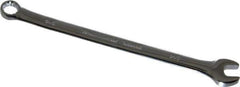 Proto - 1/4" Offset Combination Wrench - 15° Offset Angle, 4-29/32" OAL, Steel, Chrome Finish - Industrial Tool & Supply