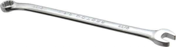Proto - 9/32" Offset Combination Wrench - 15° Offset Angle, 5-5/32" OAL, Steel, Chrome Finish - Industrial Tool & Supply