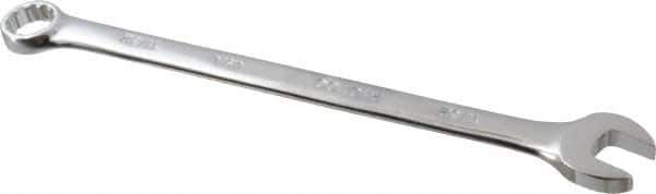 Proto - 11/32" Offset Combination Wrench - 15° Offset Angle, 7-29/32" OAL, Steel, Chrome Finish - Industrial Tool & Supply