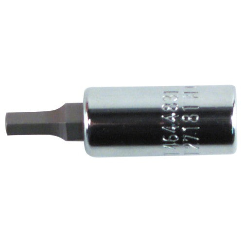 Hex Metric Bit Socket 1/4″ Square Drive with 1/4″ Replaceable Hex Bit 2 mm × 38 mm Overall Length - Industrial Tool & Supply