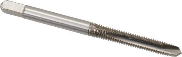 Cleveland - M4x0.70 Metric Coarse, 2 Flute, Bright Finish, High Speed Steel Spiral Point Tap - Plug Chamfer, Right Hand Thread, 2-1/8" OAL, 19.05mm Thread Length, 6H Class of Fit, Series 1011 - Exact Industrial Supply