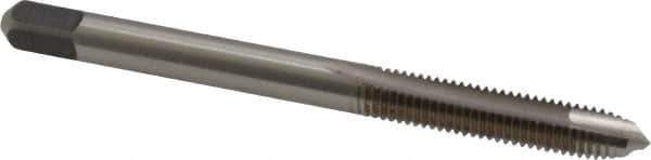 Cleveland - M5x0.80 Metric Coarse, 2 Flute, Bright Finish, High Speed Steel Spiral Point Tap - Plug Chamfer, Right Hand Thread, 2-3/8" OAL, 1/2" Thread Length, 6H Class of Fit, Series 1011 - Exact Industrial Supply