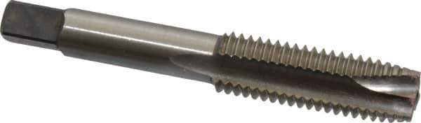Cleveland - M14x2.00 Metric Coarse, 3 Flute, Bright Finish, High Speed Steel Spiral Point Tap - Plug Chamfer, Right Hand Thread, 3-19/32" OAL, 1.66" Thread Length, 6H Class of Fit, Series 1011 - Exact Industrial Supply