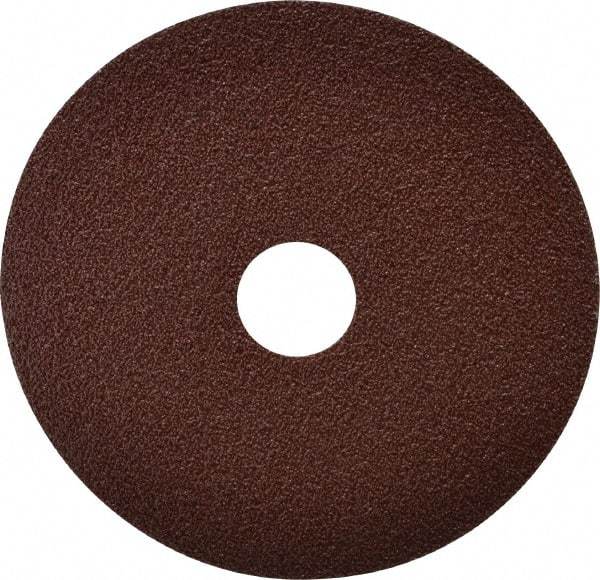 3M - 4-1/2" Diam 7/8" Hole 80 Grit Fiber Disc - Medium Grade, Ceramic, 13,300 Max RPM, Series 982C - Industrial Tool & Supply