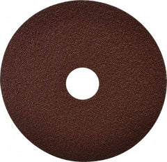 3M - 4-1/2" Diam 7/8" Hole 80 Grit Fiber Disc - Medium Grade, Ceramic, 13,300 Max RPM, Series 982C - Industrial Tool & Supply