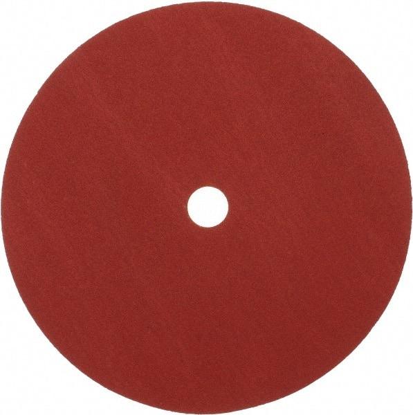 3M - 9-1/8" Diam 7/8" Hole 80 Grit Fiber Disc - Medium Grade, Ceramic, 6,600 Max RPM, Series 987C - Industrial Tool & Supply