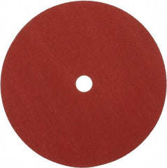 3M - 9-1/8" Diam 7/8" Hole 80 Grit Fiber Disc - Medium Grade, Ceramic, 6,600 Max RPM, Series 987C - Industrial Tool & Supply