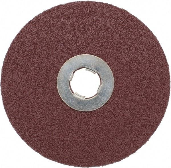 3M - 5" Diam 5/8-11 Threaded Hole 60 Grit Fiber Disc - Medium Grade, Ceramic, 12,000 Max RPM, Series 982C - Industrial Tool & Supply