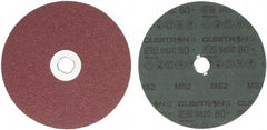 3M - 7" Diam 5/8-11 Threaded Hole 80 Grit Fiber Disc - Medium Grade, Ceramic, 8,600 Max RPM, Series 982C - Industrial Tool & Supply
