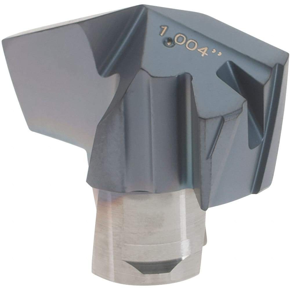 Iscar - Series ICP-2M, 1.004" Diam Grade IC908 140° Replaceable Drill Tip - Carbide, TiAlN Finish, 25 Seat Size, Through Coolant - Industrial Tool & Supply