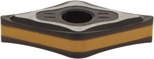 Iscar - DNMG432 PP Grade IC8250 Carbide Turning Insert - TiCN/Al2O3 Finish, 55° Diamond, 1/2" Inscr Circle, 3/16" Thick, 1/32" Corner Radius - Industrial Tool & Supply