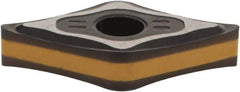 Iscar - DNMG432 PP Grade IC8250 Carbide Turning Insert - TiCN/Al2O3 Finish, 55° Diamond, 1/2" Inscr Circle, 3/16" Thick, 1/32" Corner Radius - Industrial Tool & Supply