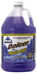 Peak - Water-Based Solution Windshield Washer Fluid - 1 Gal Bottle, -25°  Freezing Point - Industrial Tool & Supply