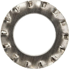 Value Collection - M8 Screw, 8.4mm ID, Stainless Steel External Tooth Lock Washer - 15mm OD, Uncoated, Grade 316 & Austenitic A4 - Industrial Tool & Supply